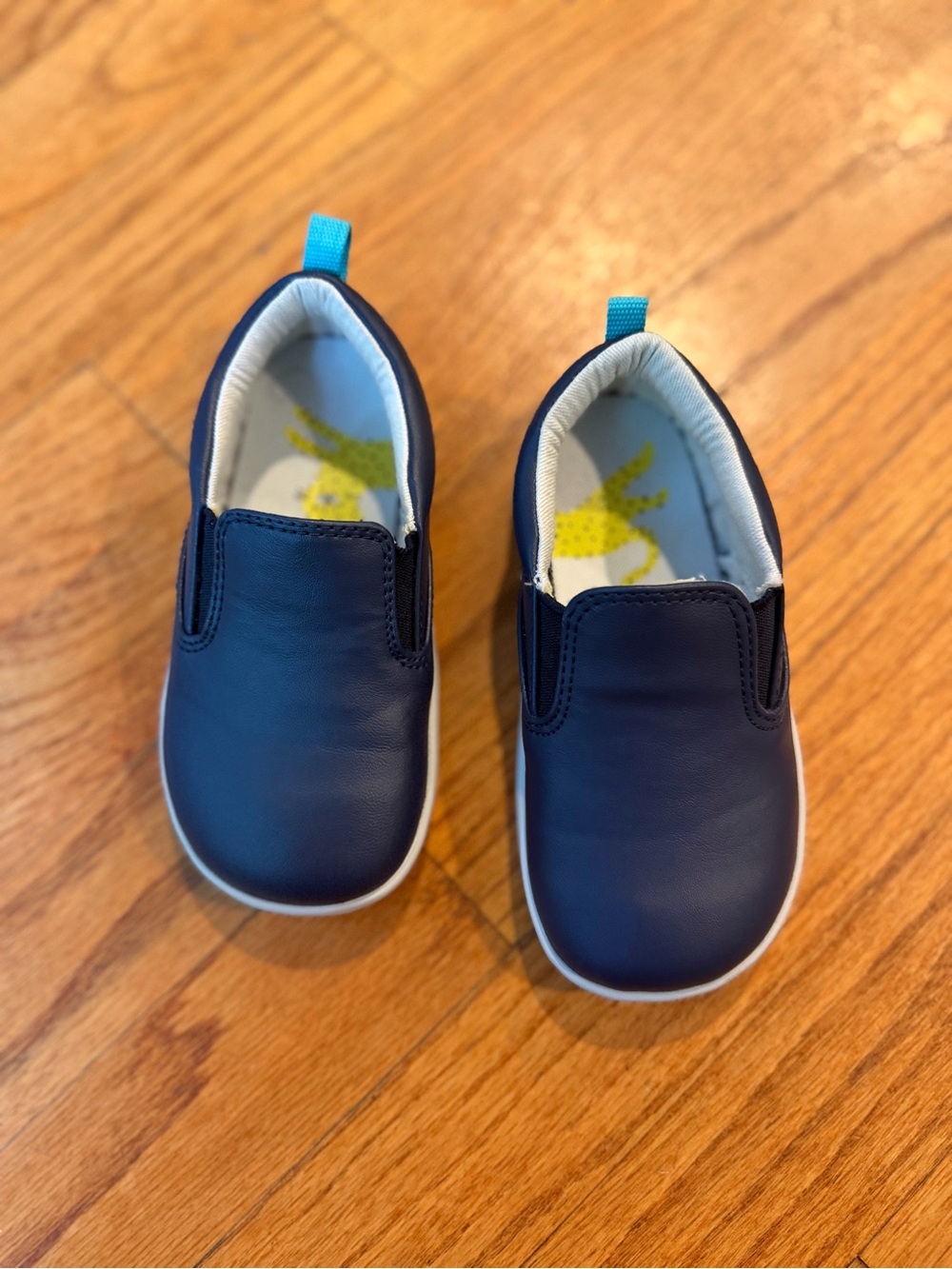 Ten Little Toddler Slip-On Sneakers Navy Blue Size 9